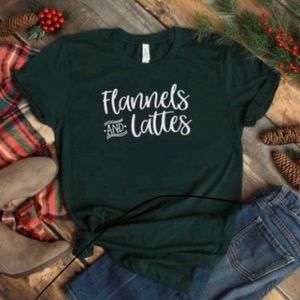 Flannels and Lattes Tee